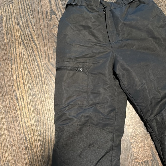 Unisex Swiss Tech  black snow/cold weather pants Youth large 10-12 - Picture 2 of 7